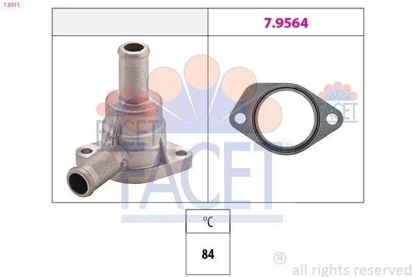 Термостат Citroen Jumper 2.5 d (94-02) (7.8311) Facet FACET 78311 (фото 1)