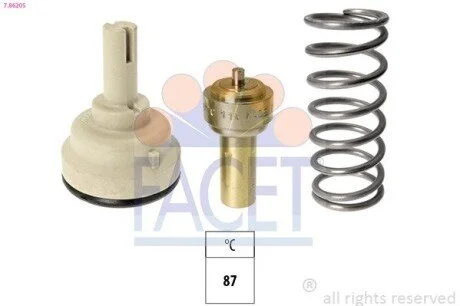 Термостат Vw Jetta iii 1.6 fsi (05-10) (7.8620S) Facet FACET 78620S