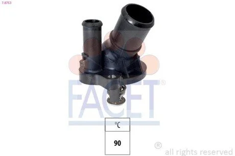 Термостат Ford Galaxy 2.3 (07-15) (7.8753) Facet FACET 78753
