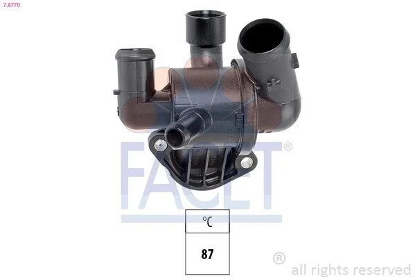 Термостат Skoda Superb 2.0 tdi (08-15) (7.8770) Facet FACET 78770 (фото 1)