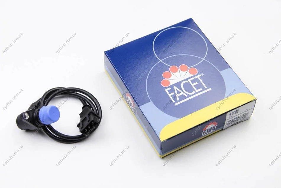 Датчик оборотов коленвала VW Golf III/IV, PASSAT/Seat CORDOBA,TOLEDOI 2.0 (90-10) (9.0082) Facet FACET 90082 (фото 1)