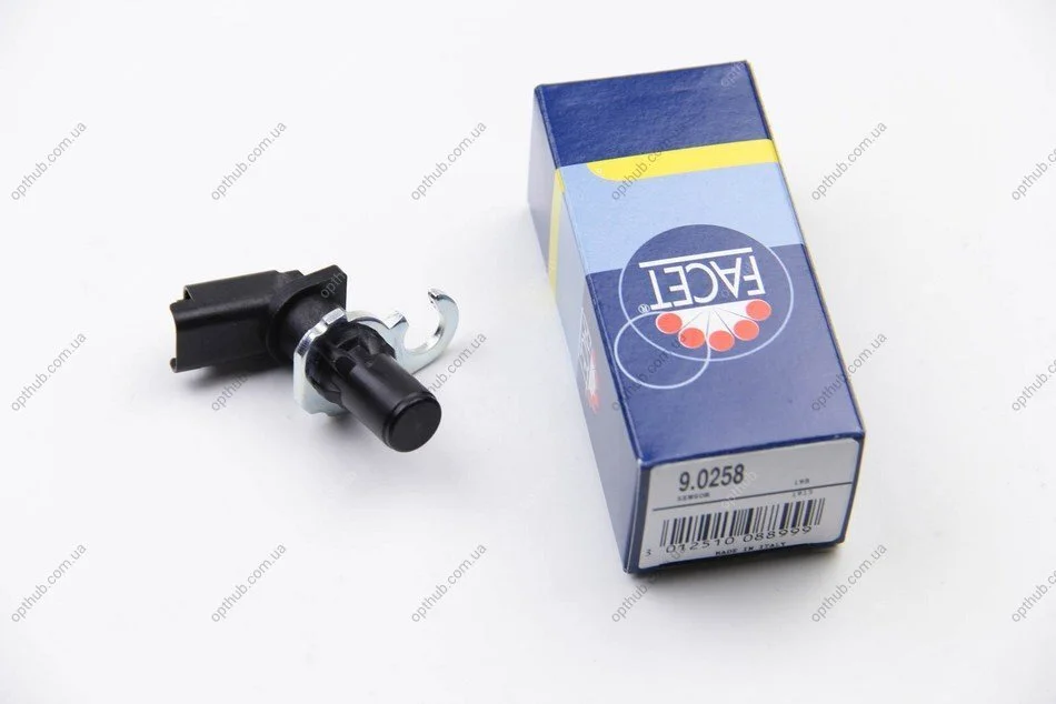 Датчик оборотов коленвала Citroen C4, C5, C8, JUMPY/Fiat SCUDO 2.0-2.2D (98-) (9.0258) Facet FACET 90258 (фото 1)