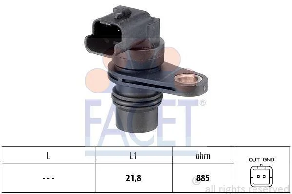 Датчик колінвала FACET 9.0487 (фото 1)