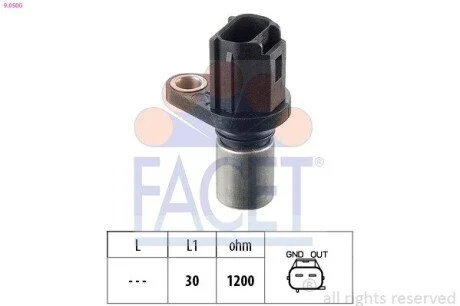 Датчик частоти обертання FACET 9.0500