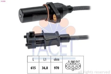 Датчик частоти обертання FACET 90569
