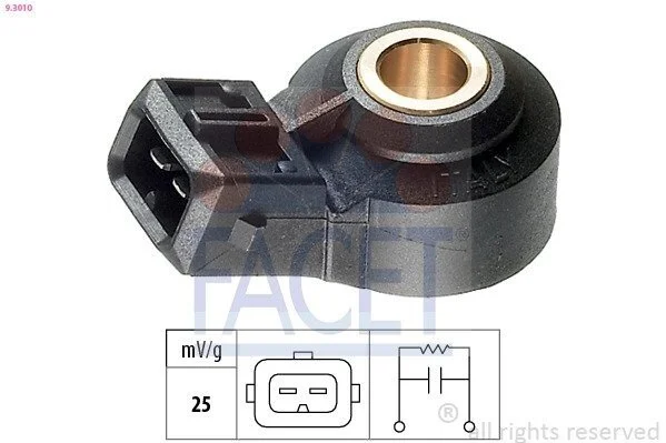 Датчик детонації BMW 1(F20)/3(F30)/Vectra 90-02 2.0i (9.3010) Facet FACET 93010 (фото 1)