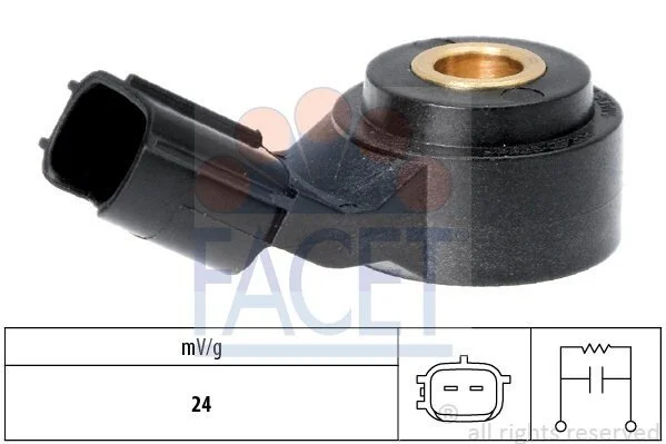 Датчик детонації Toyota Avensis/Camry/Corolla/Land Cruiser/Rav 4/Yaris 03-> (9.3018) Facet FACET 93018 (фото 1)