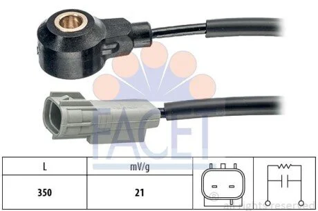 Датчик детонації Suzuki Swift IV 1.4 (azh 414) (11-) (9.3241) Facet FACET 93241