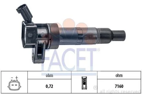 Катушка системи запалювання FACET 9.6456
