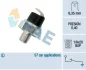 Датчик тиску масла (0,4Бар, 1 pin, чорн) HYUNDAI SONATA II, SONATA III MITSUBISHI CARISMA, COLT IV, COLT V, ECLIPSE II, GALANT VII, GALANT VIII, L200, L200 / TRITON, LANCER IV 1.6-3.5 01.91-12.15 FAE 11730 (фото 1)