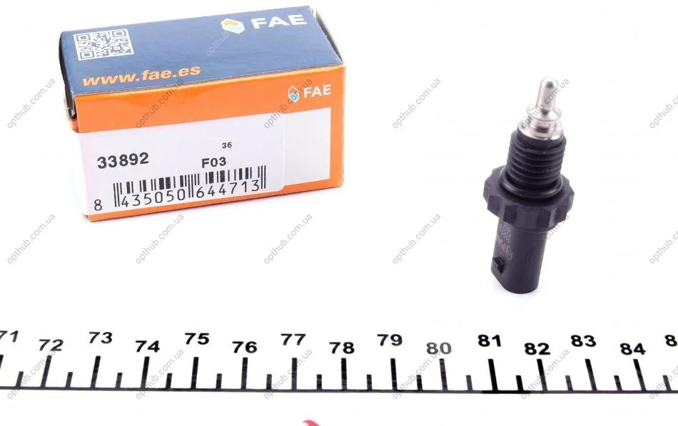 Датчик температуры охлаждающей жидкости FAE 33892 (фото 1)