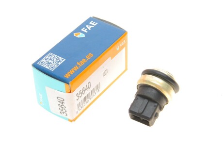 Датчик температури охолоджуючої рідини VW Caddy II 1.9D 95-04 (2 конт.) (112°С) UA63 FAE 35640