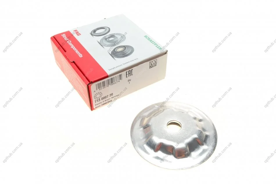 Підшипник амортизатора (переднього) опорний Opel Astra F 1.4-2.0 91-98 (opt-om) FAG 713 0007 20 (фото 1)