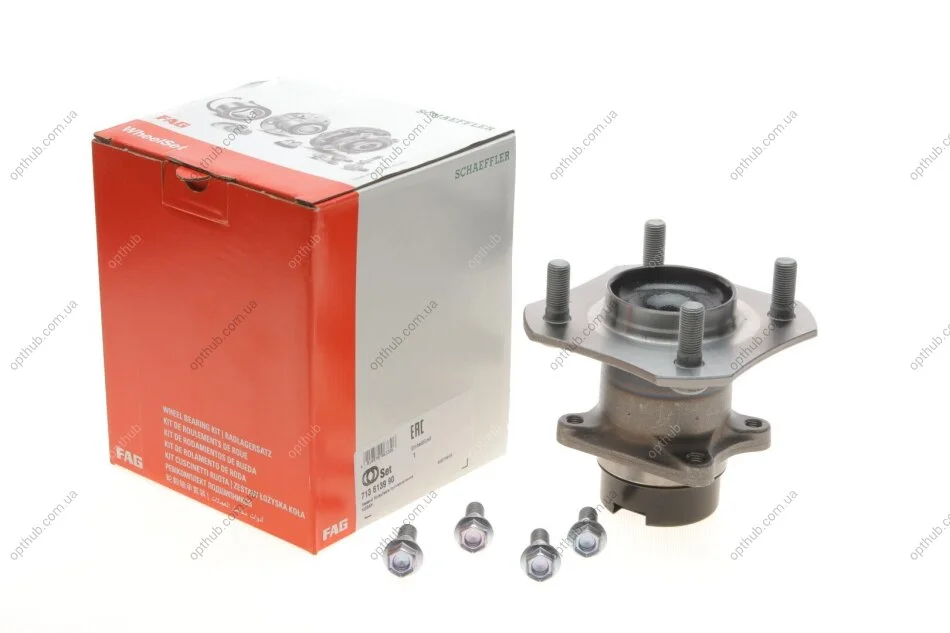 Підшипник маточини (задньої) NissanTiida 1.5/1.8 dCi 07- (opt-om) FAG 713 6139 90 (фото 1)
