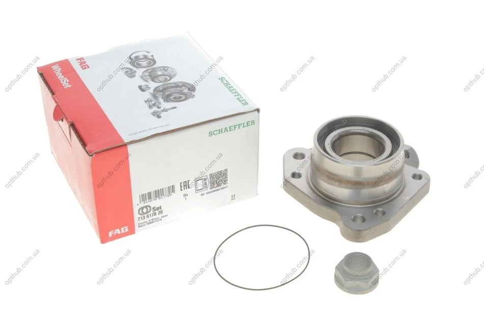 Підшипник маточини (задньої) Honda CR-V 2.0 16 4WD 95-02 (opt-om) FAG 713 6178 20 (фото 1)
