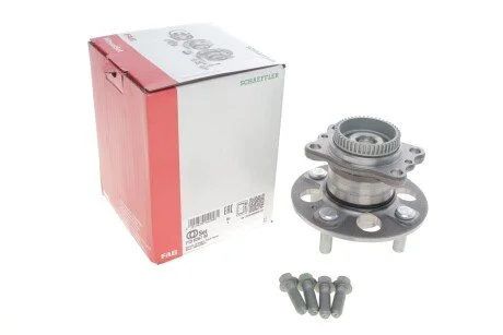Подшипник ступицы (задний) Kia Picanto 11-17 (+ABS) (opt-om) FAG 713 6267 80