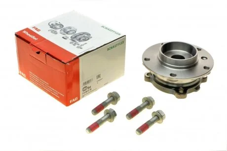 Подшипник ступицы (передней) BMW 5 (E39) 95-04 (opt-om) FAG 713 6672 20