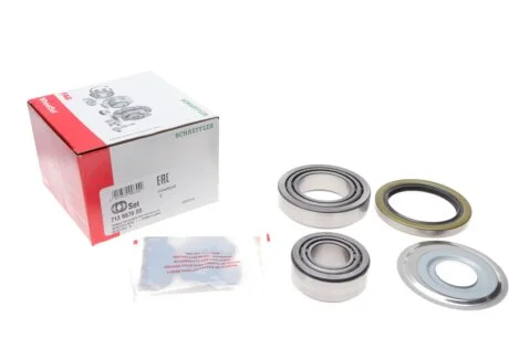 Подшипник ступицы VW LT 28-46 II Box (2DA, 2DD, 2DH) передн. мост (Пр-во) FAG 713 6676 00