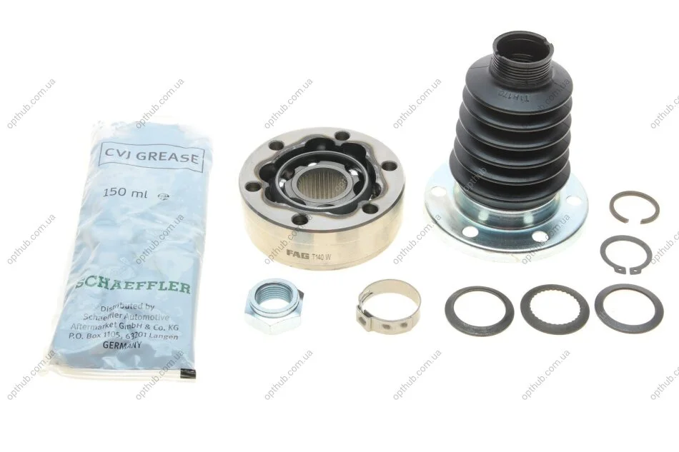 ШРУС внутр. з пильником VW, AUDI, SEAT PREMIUM (вир-во) C.I.U FAG 771 0810 30 (фото 1)