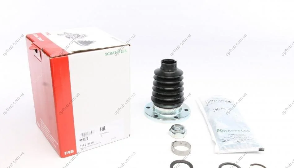 Пильовик ШРУС внутр. VW, AUDI, SEAT (вир-во) C.I.U FAG 772 0191 30 (фото 1)