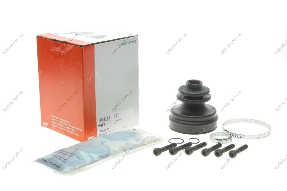 Пильовик ШРУС внутр. AUDI, FORD, SEAT, SKODA, VW (вир-во) FAG 772 0245 30 (фото 1)
