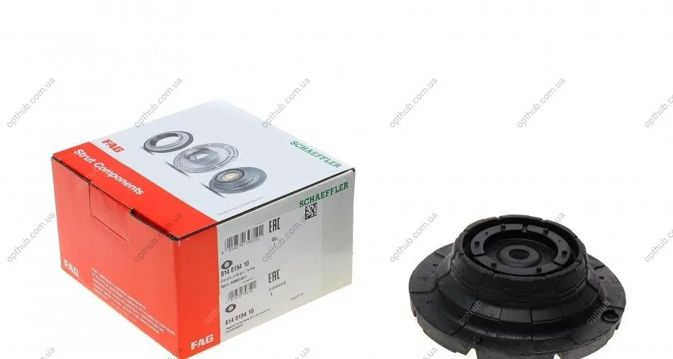 Подушка амортизатора (переднього) VW T5 1.9-2.5TDI/2.0-3.2 i 03-15 (верхня) (opt-om) FAG 814 0154 10 (фото 1)