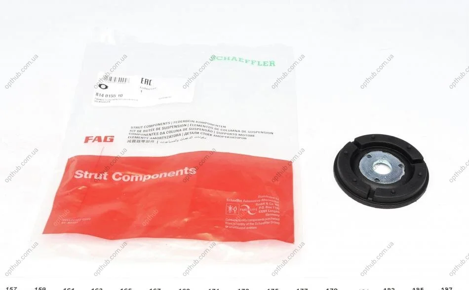 Подушка амортизатора) VW T5 1.9-2.5TDI 03- (opt-om) FAG 814 0155 10 (фото 1)