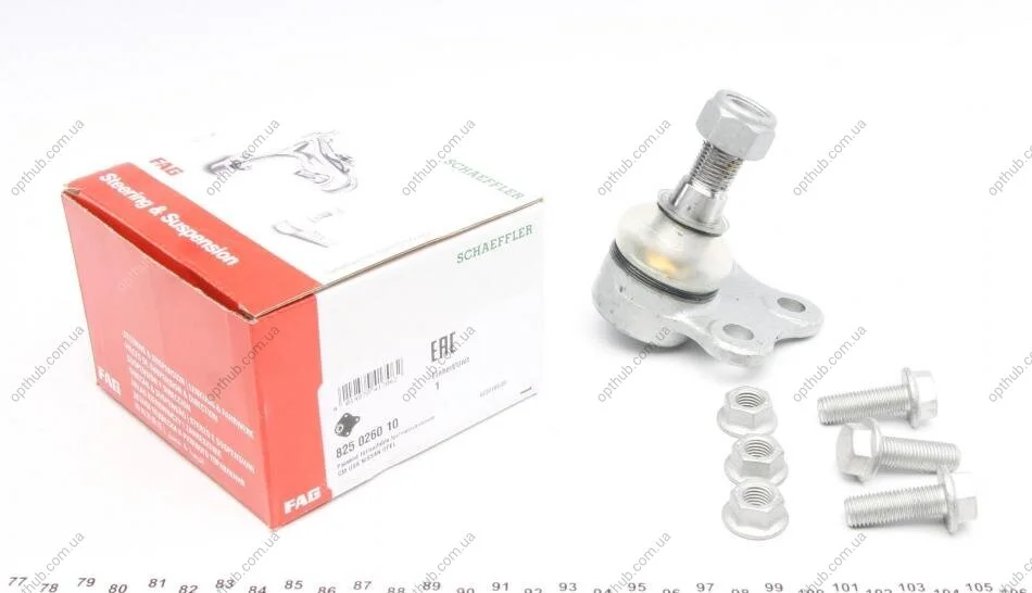 Опора кульова OPEL (Старий номер 915593) (Вир-во) FAG 825 0260 10 (фото 1)