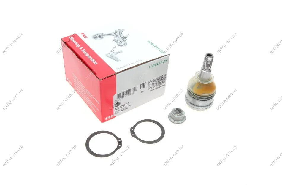 Опора кульова (передня/знизу) Mitsubishi Colt VI/Smart Forfour 04-12 (opt-om) FAG 825 0267 10 (фото 1)