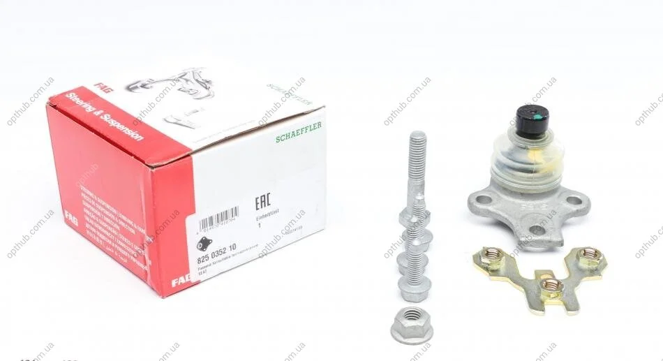 Опора шаровая VW, SEAT 83- перед. мост снизу (старый номер 918212)(Пр-во) FAG 825 0352 10 (фото 1)