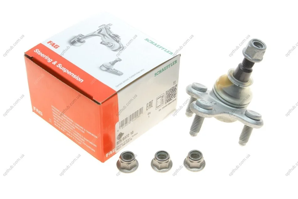 Опора кульова (передня/знизу/R) VW Caddy IV 1.0-2.0TDI 15- (opt-om) FAG 825 0372 10 (фото 1)
