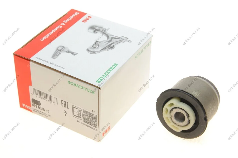 Сайлентблок балки (задньої) Fiat 500/Panda/Punto 1.1-1.7D 93- (opt-om) FAG 829 0525 10 (фото 1)