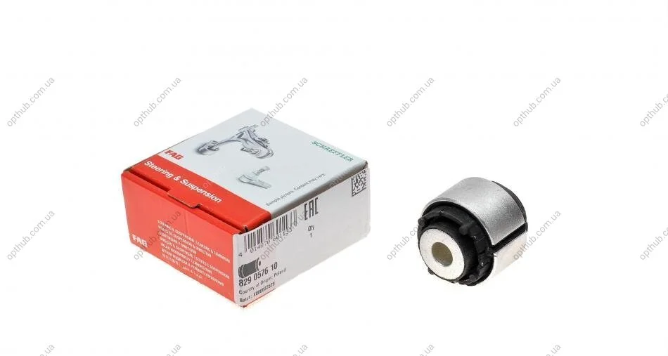 Сайлентблок важеля (заднього) BMW 1 (E81/E82/E87/E88)/3 (E90/E91/E92/E93)/X1 (E84) 04-15 (opt-om) FAG 829 0576 10 (фото 1)