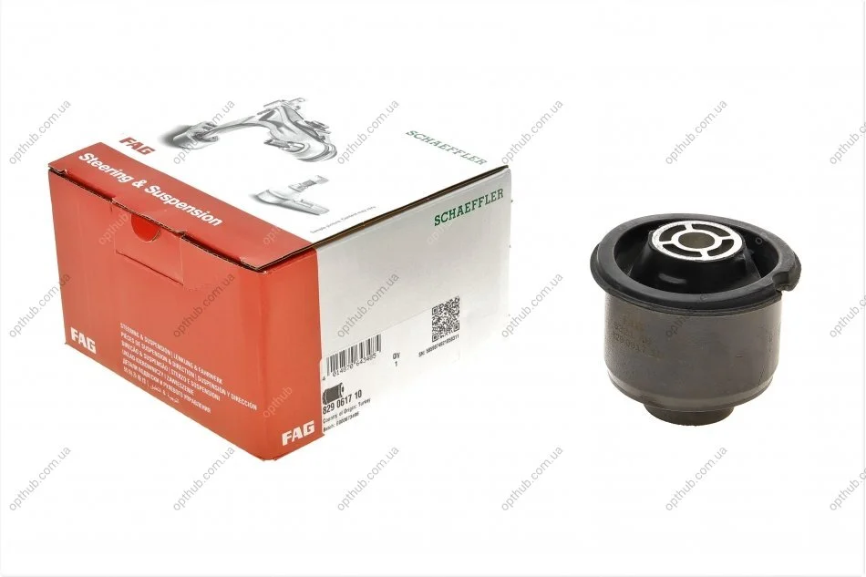 Сайлентблок балки (задньої) Ford Fiesta VII 1.0/1.1/1.5 EcoBoost 17- (opt-om) FAG 829 0617 10 (фото 1)