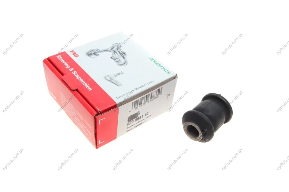 Сайлентблок важеля (переднього/знизу/спереду) Chevrolet Aveo 1.2/1.4 06- (opt-om) FAG 829 0631 10 (фото 1)