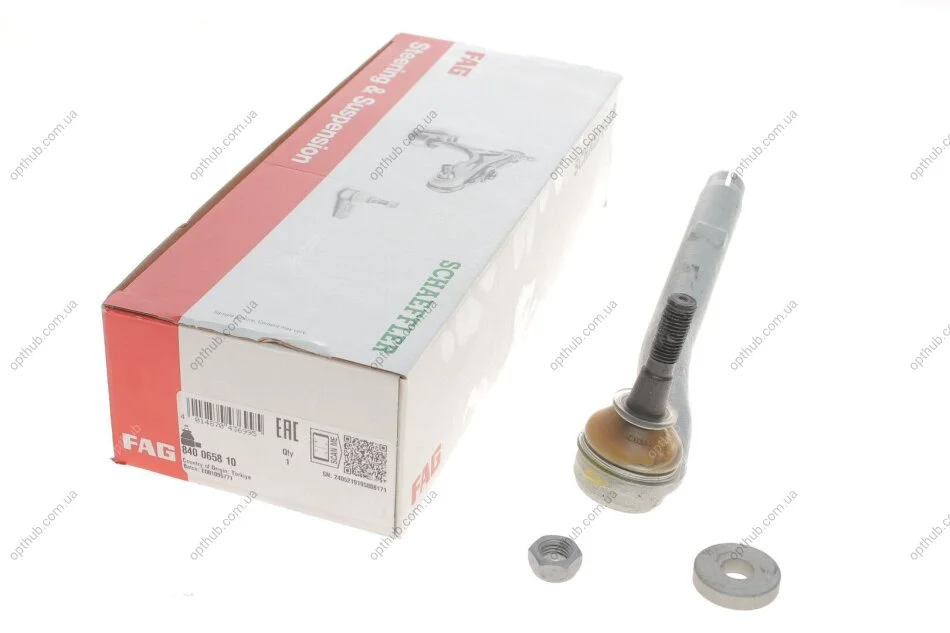 Наконечник тяги рульової (L) BMW 5 (E39) (opt-om) FAG 840 0658 10 (фото 1)