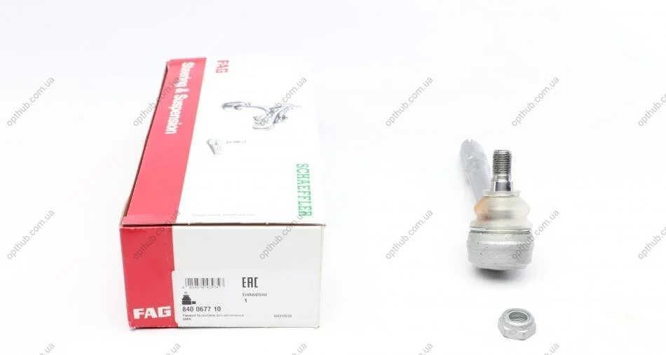 Накінечник рульової тяги BMW X5(E53) 00-06 перед. міст (Вир-во) C.I.U FAG 840 0677 10 (фото 1)