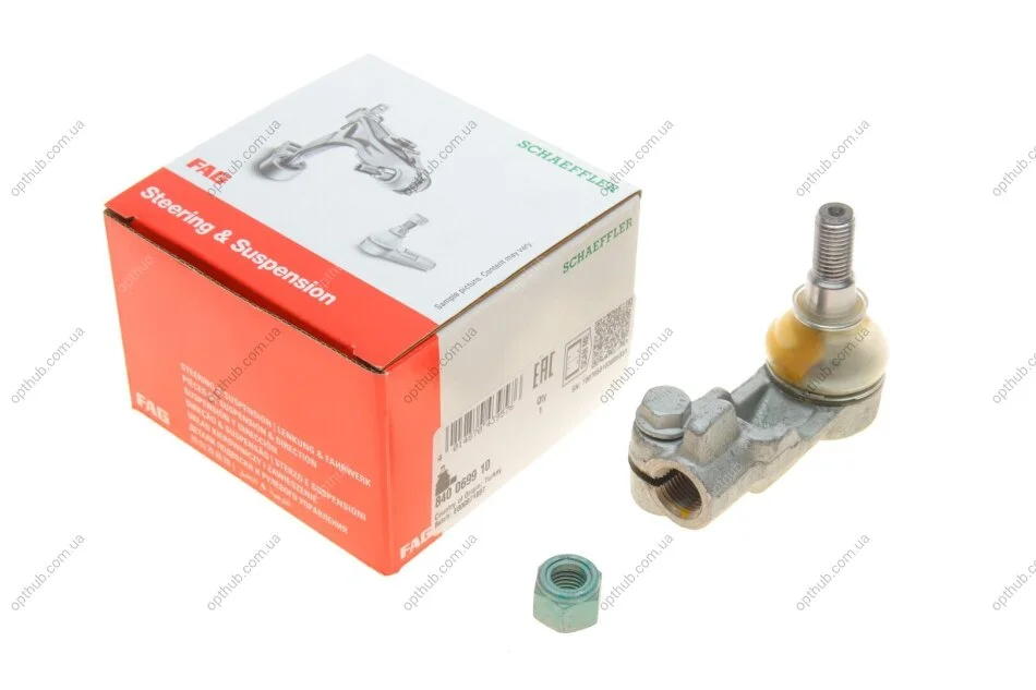 Наконечник тяги рульової (L) Land Rover Freelander 97-06 (opt-om) FAG 840 0699 10 (фото 1)
