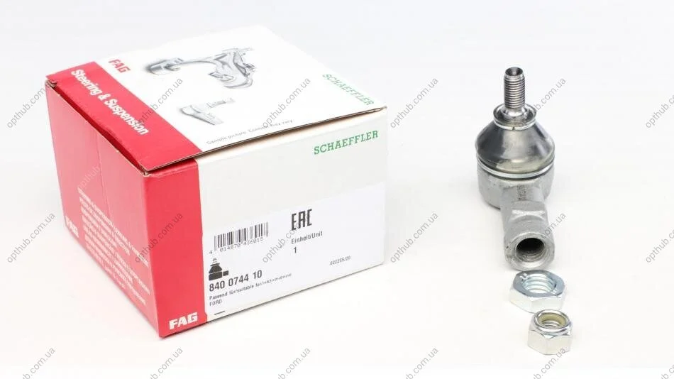 Накінечник рульової тяги FORD (Страй номер 915216)(Вир-во) FAG 840 0744 10 (фото 1)