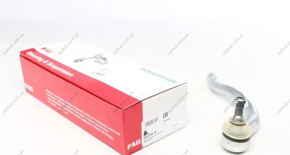 Накінечник рульової тяги FORD, SEAT, VW (старий номер 915256)(Вир-во) FAG 840 0769 10 (фото 1)