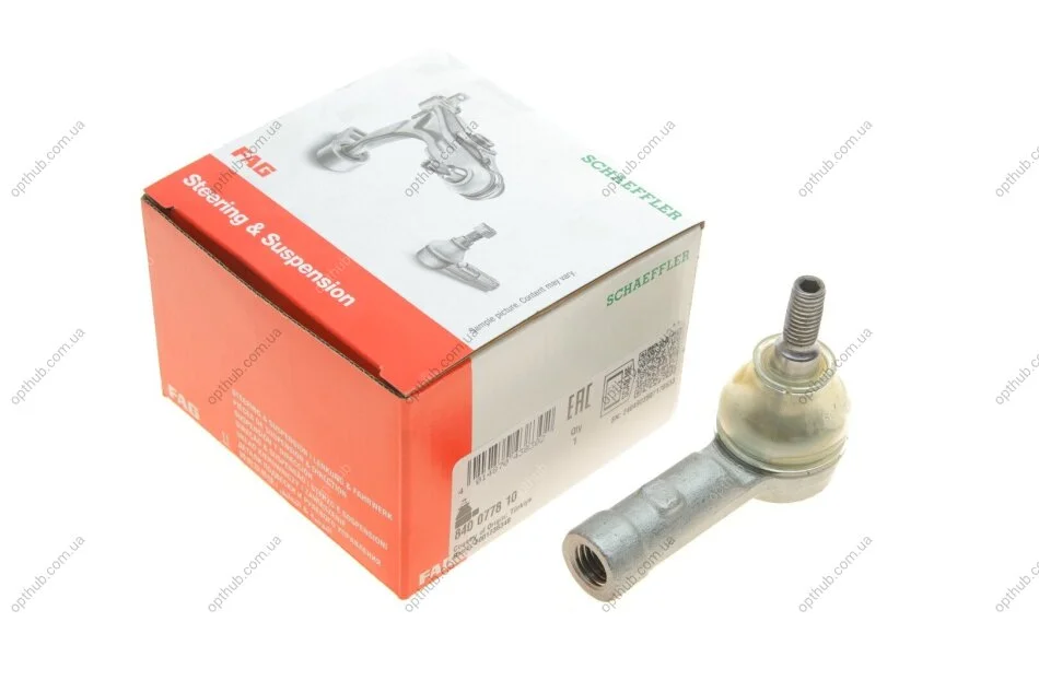 Наконечник тяги рульовой Ford Connect 02- (opt-om) FAG 840 0778 10 (фото 1)
