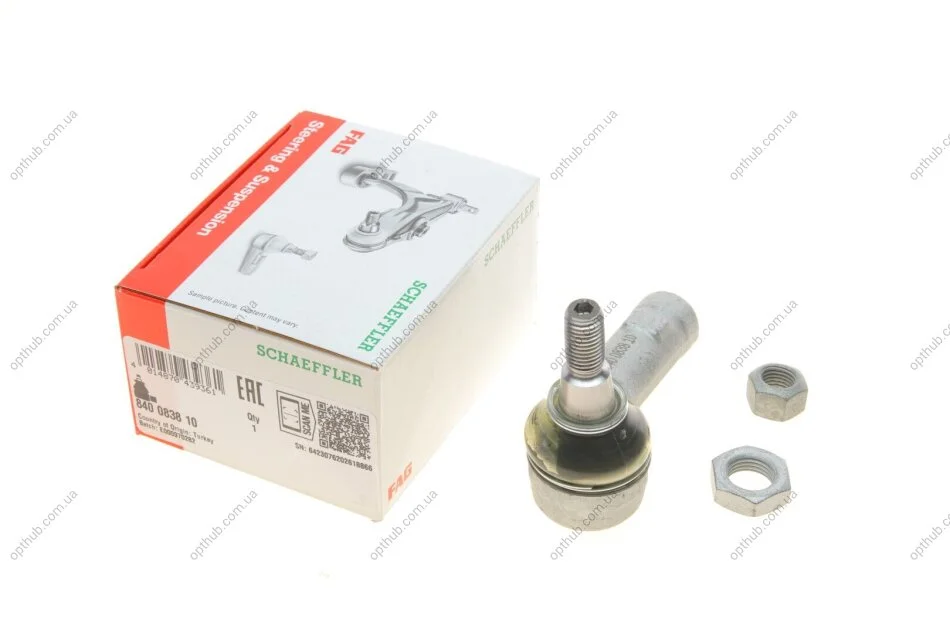 Наконечник тяги рульової (L) VW T4 90-03, (з номера шасі 70...S...002792 до 70...T...1990 (opt-om) FAG 840 0838 10 (фото 1)