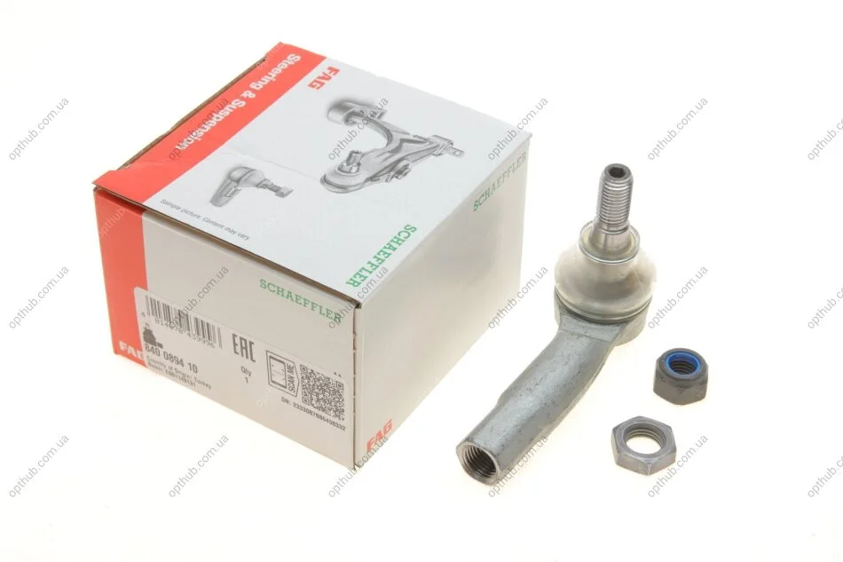 Накінечник рульової тяги AUDI, SEAT, VW (Старий номер 915771)(Вир-во) FAG 840 0894 10 (фото 1)