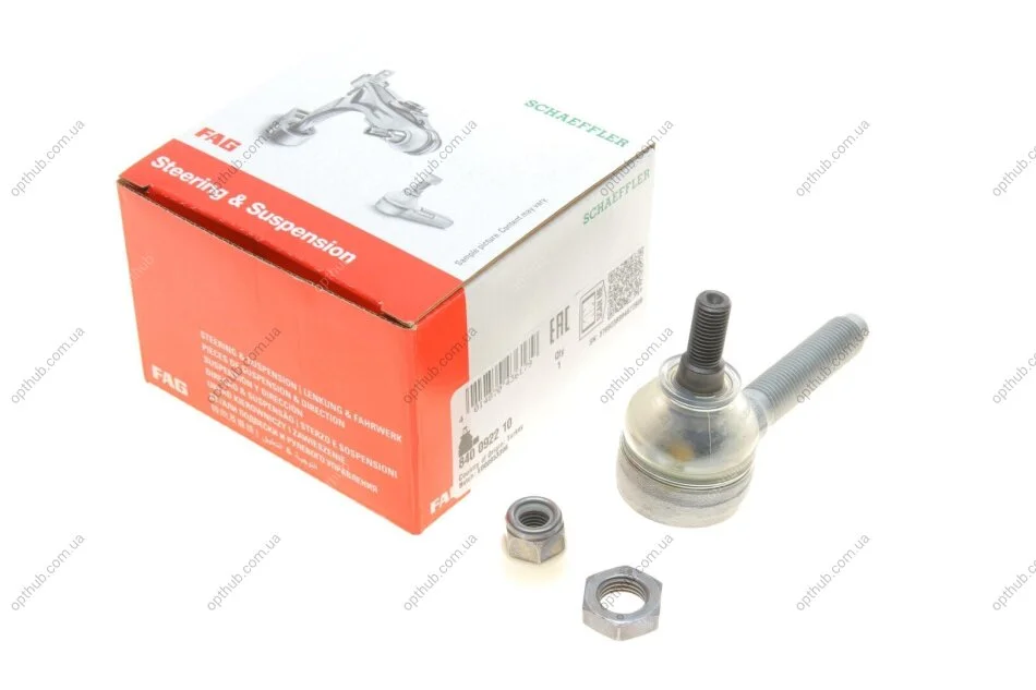 Наконечник тяги рулевой PEUGEOT, CITROEN, OPEL, RENAULT (Старый номер 915904)(Пр-во) FAG 840 0922 10 (фото 1)