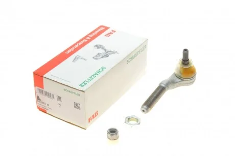 Наконечник тяги рульовой (L) Peugeot 406 95-04 (поперечн.) (opt-om) FAG 840 0927 10