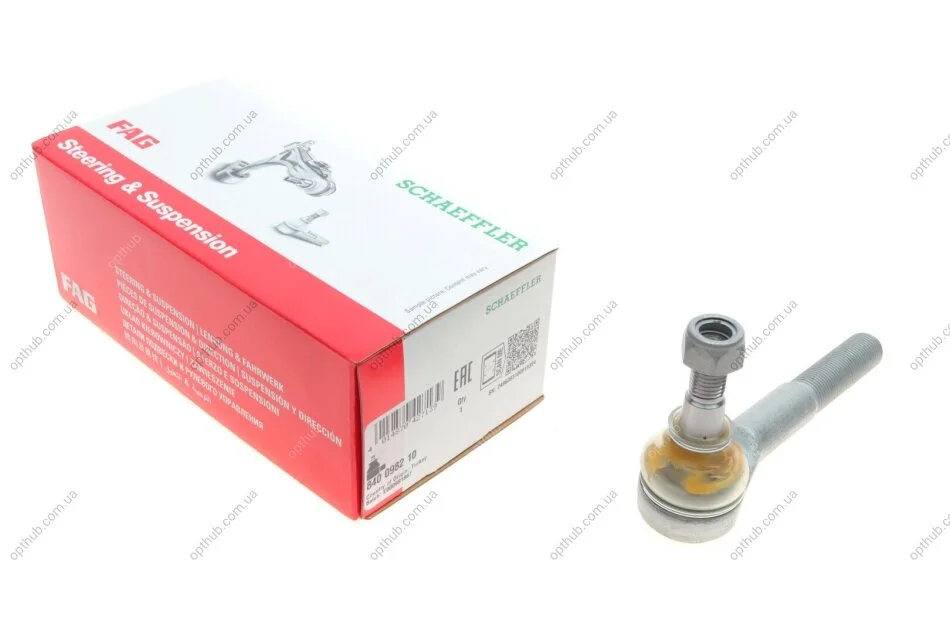 Наконечник тяги рульової Nissan Pathfinder 2.4/3.0 -95 (зовнішній) (opt-om) FAG 840 0982 10 (фото 1)
