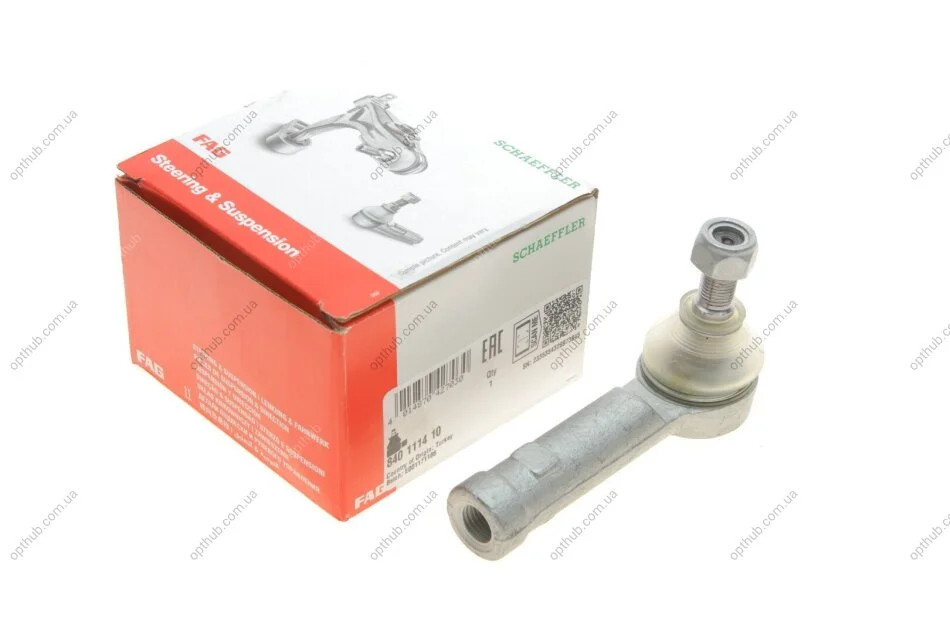 Наконечник тяги рульової Honda CR-V III 06-/Toyota Rav 4 IV 12- (opt-om) FAG 840 1114 10 (фото 1)