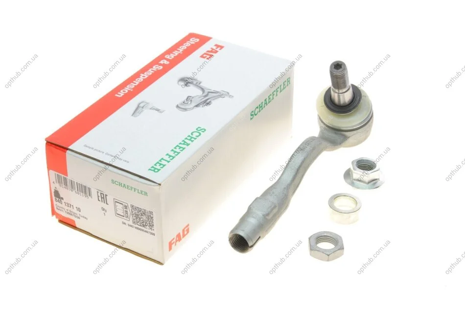 Наконечник тяги рульової BMW X3 (F25)/X4 (F26) 10- (opt-om) FAG 840 1371 10 (фото 1)