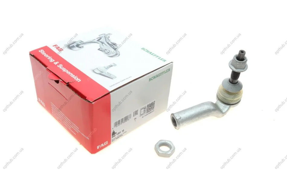 Наконечник тяги рульовой (L) Ford Galaxy/Mondeo 1.0-2.0 TDCi 14- (opt-om) FAG 840 1391 10 (фото 1)