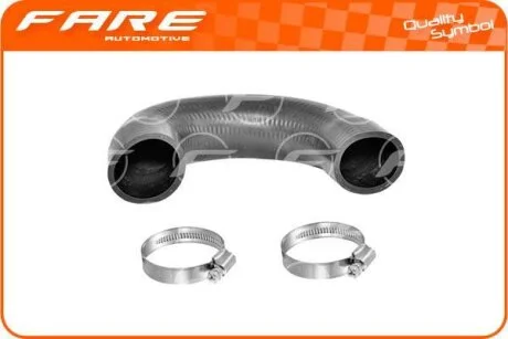 Патрубок интеркулера Опель Fare 13214